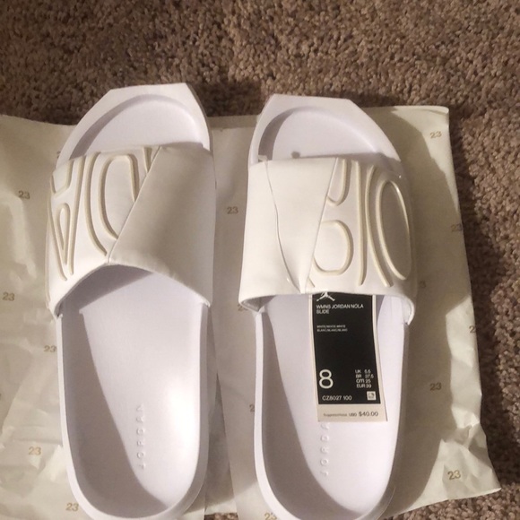Jordan Shoes - Nike Air Jordan Nola Slides Size 8 NWT